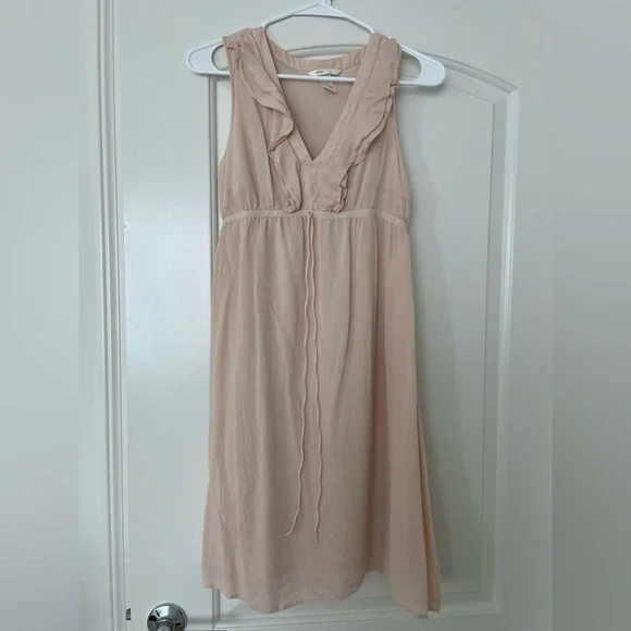 hoodie hoodie dress MO&Co. Women's Hoodie Drawstring Sleeveless Dress Black Size XS main image 0